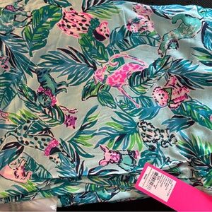 NWT Women’s Lilly Pulitzer Knit Pajama Pants with Dog Print